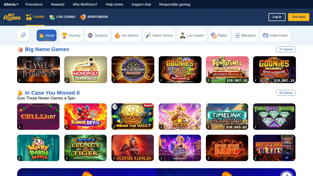 BetRivers Casino 0