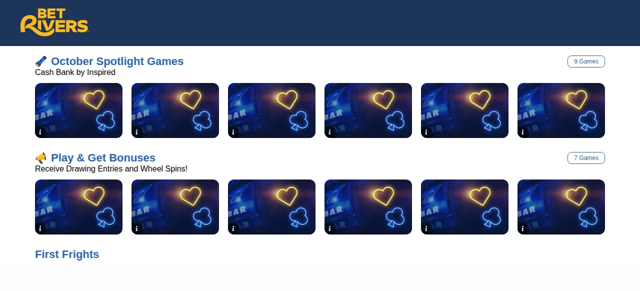 BetRivers Casino slots