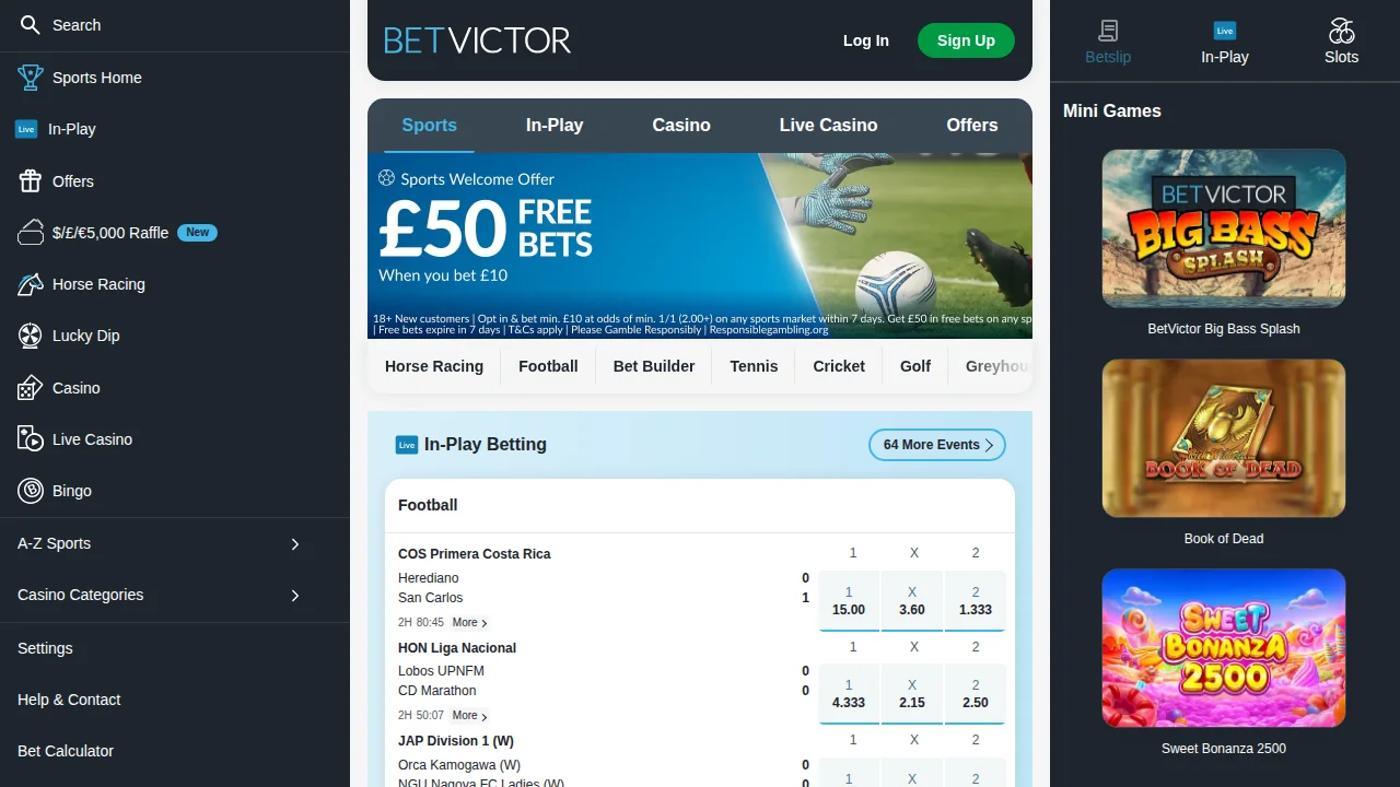 BetVictor hero