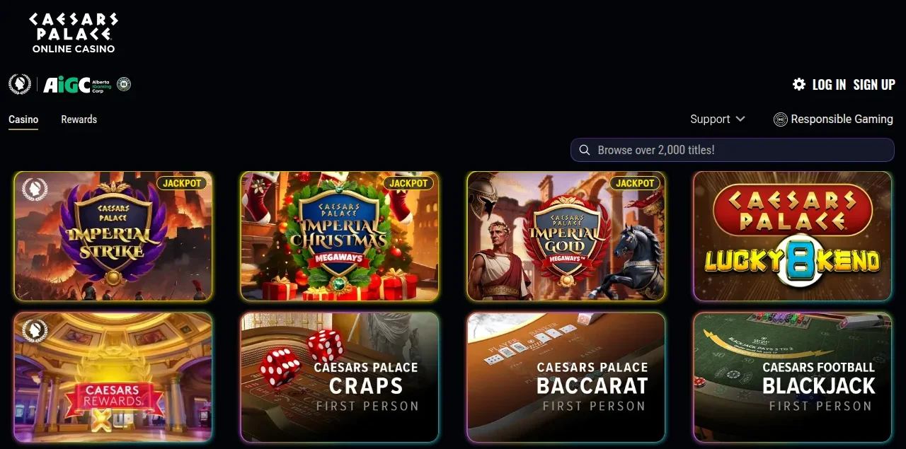 Caesars Palace Online Casino slots