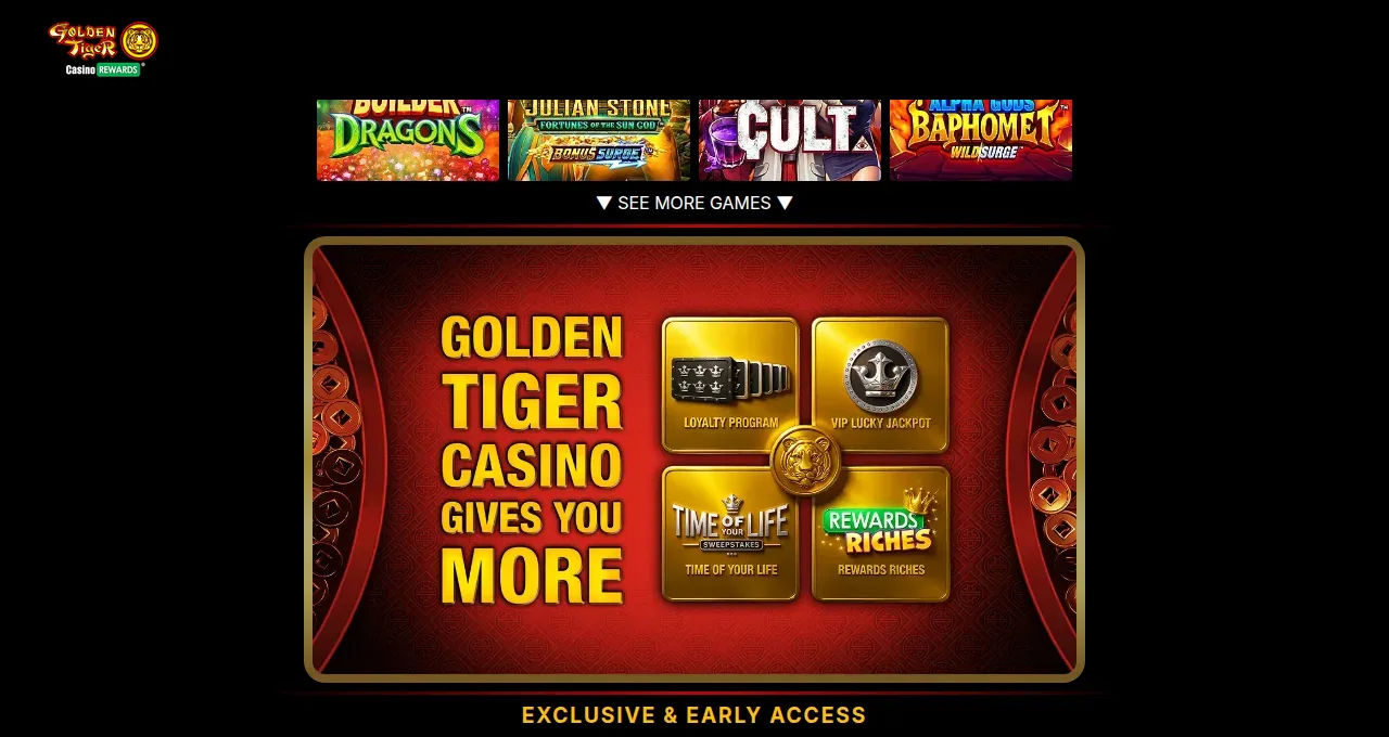 Golden Tiger Casino zone2